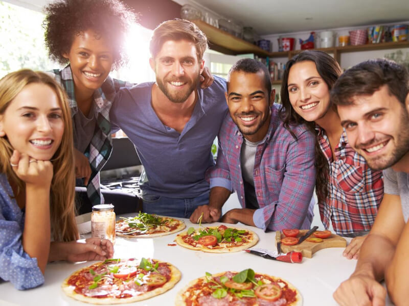 pizza making team building activities